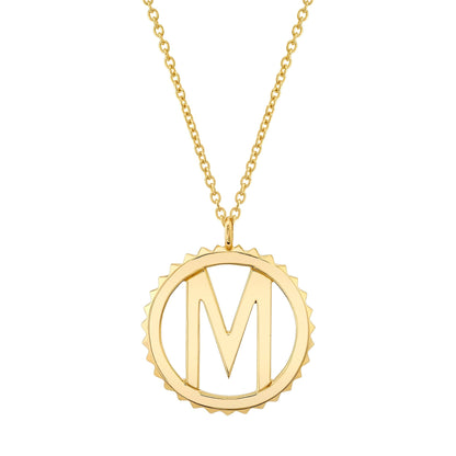 Tetra Initial Medallion