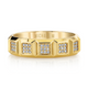 Men's Pave Block Band