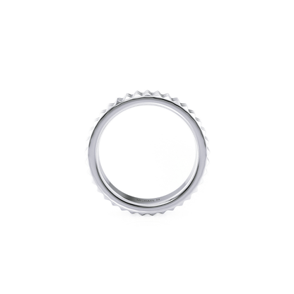 Silver Men's Tetra Band