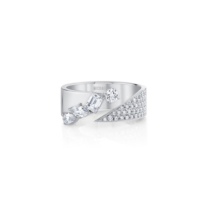 Montage Diamond Split Band With Pave