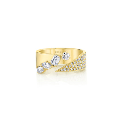 Montage Diamond Split Band With Pave
