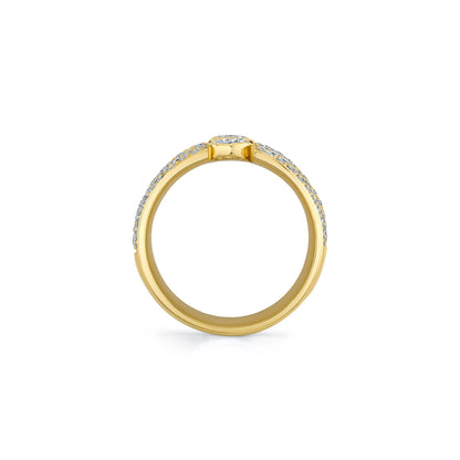 Montage Pave Cigar Band