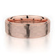 MICHAEL M Wedding Bands 18K Rose Gold Men's Band MB113 MB-113RG