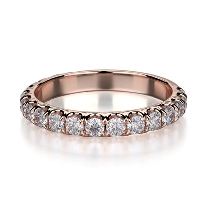 MICHAEL M Wedding Bands 18K Rose Gold Wedding band R320LB R320LBRG
