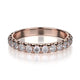 MICHAEL M Wedding Bands 18K Rose Gold Wedding band R320LB R320LBRG