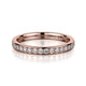 MICHAEL M Wedding Bands 18K Rose Gold Wedding band R324B