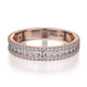 MICHAEL M Wedding Bands 18K Rose Gold WEDDING BAND  R396SB