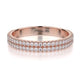 MICHAEL M Wedding Bands 18K Rose Gold Wedding band R688B R688BRG
