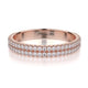 MICHAEL M Wedding Bands 18K Rose Gold Wedding band R688B R688BRG