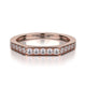 MICHAEL M Wedding Bands 18K Rose Gold Wedding band R697B R697BRG