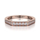 MICHAEL M Wedding Bands 18K Rose Gold Wedding band R697B R697BRG