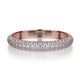 MICHAEL M Wedding Bands 18K Rose Gold Wedding band R699B R699BRG