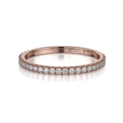 MICHAEL M Wedding Bands 18K Rose Gold Wedding band R715B R715B-RG