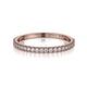 MICHAEL M Wedding Bands 18K Rose Gold Wedding band R742B