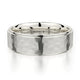 MICHAEL M Wedding Bands 18K White Gold Men's Band MB113 MB-113WG