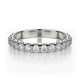 MICHAEL M Wedding Bands 18K White Gold Wedding band R320LB R320LBWG