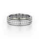 MICHAEL M Wedding Bands 18K White Gold Wedding band R323B R323B-WG