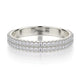 MICHAEL M Wedding Bands 18K White Gold Wedding band R688B R688BWG