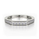 MICHAEL M Wedding Bands 18K White Gold Wedding band R697B R697BWG