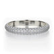MICHAEL M Wedding Bands 18K White Gold Wedding band R699B R699BWG