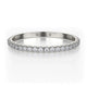 MICHAEL M Wedding Bands 18K White Gold Wedding band R706B R706BWG