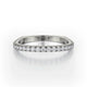 MICHAEL M Wedding Bands 18K White Gold Wedding band R783B R783B-WG