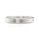 MICHAEL M Wedding Bands 18K White Gold Wedding Band R819B