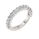MICHAEL M Wedding Bands 18K White Gold Wedding Band R827B