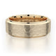 MICHAEL M Wedding Bands 18K Yellow Gold Men's Band MB114 MB-114YG