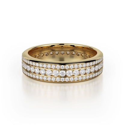 MICHAEL M Wedding Bands 18K Yellow Gold Wedding band R323B R323B-YG