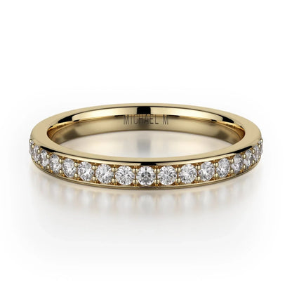 MICHAEL M Wedding Bands 18K Yellow Gold Wedding band R324B