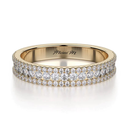 MICHAEL M Wedding Bands 18K Yellow Gold WEDDING BAND  R396SB