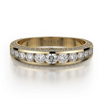 MICHAEL M Wedding Bands 18K Yellow Gold Wedding band R399B