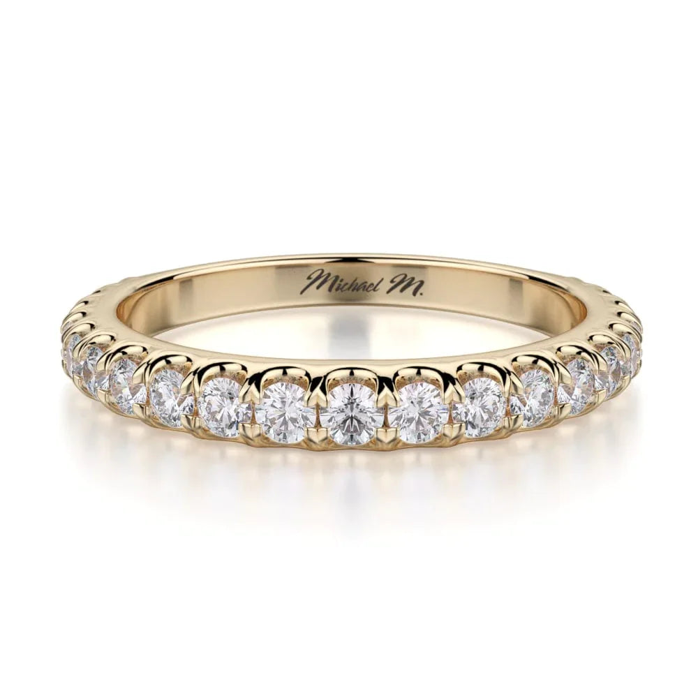 MICHAEL M Wedding Bands 18K Yellow Gold Wedding band R693B R693BYG