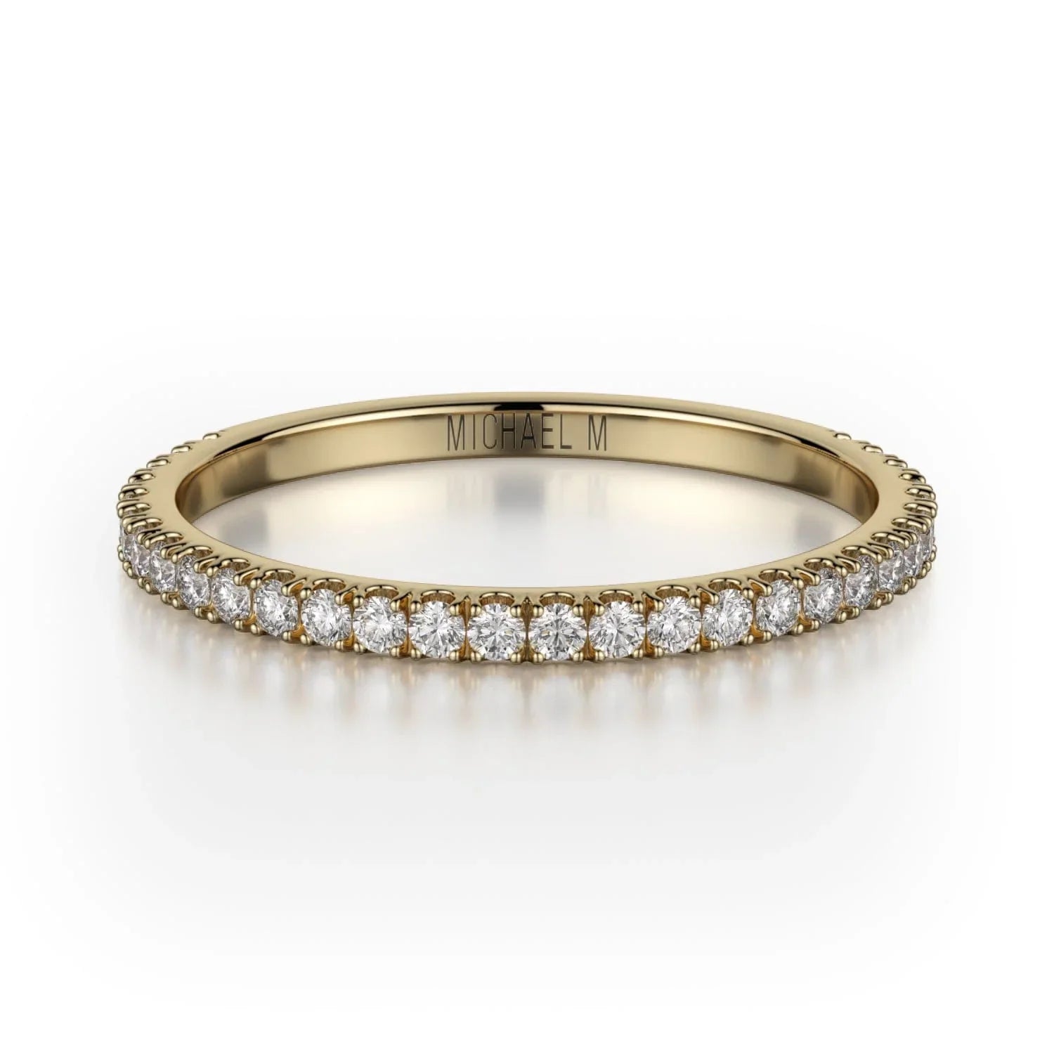 MICHAEL M Wedding Bands 18K Yellow Gold Wedding band R742B