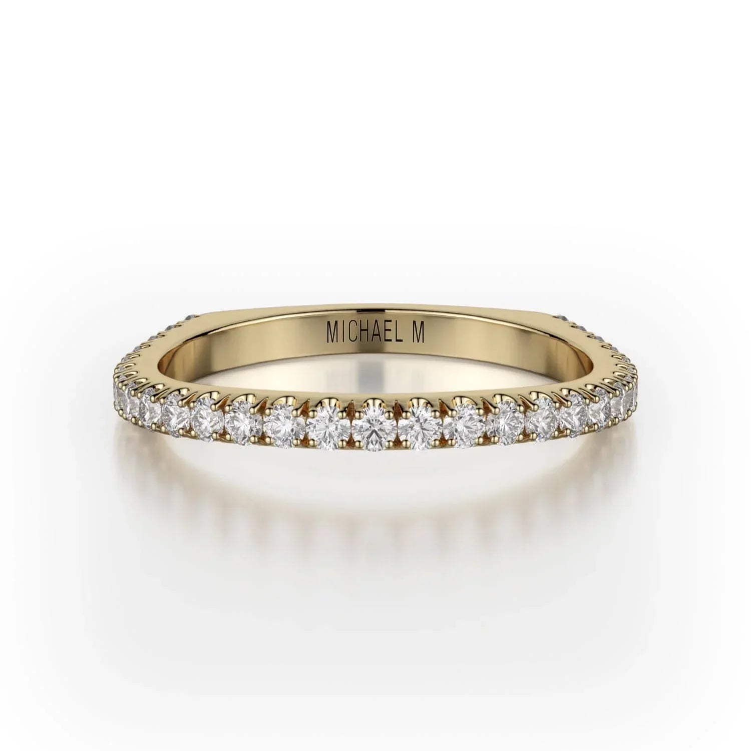 MICHAEL M Wedding Bands 18K Yellow Gold Wedding band R783B R783B-YG