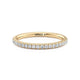 MICHAEL M Wedding Bands 18K Yellow Gold Wedding Band R804B R804B