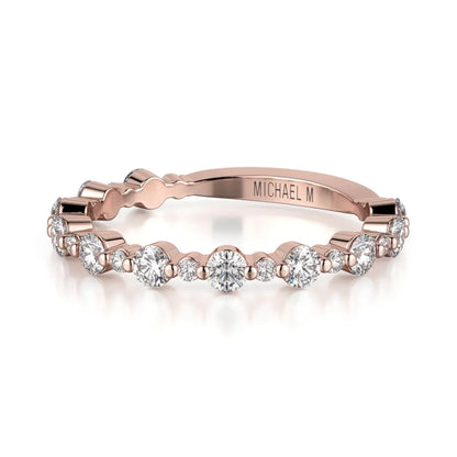 Michael M Prong Wedding Band