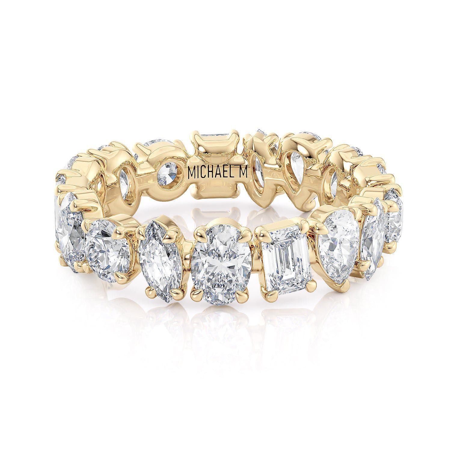MICHAEL M Wedding Bands Crown Band B332