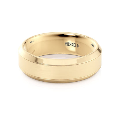 Michael M Wedding Band
