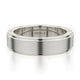 MICHAEL M Wedding Bands Platinum/ Titanium Men's Band MB116 MB-116P