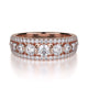 MICHAEL M Wedding Bands Rose Gold Wedding band R306B R306BRG