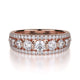 MICHAEL M Wedding Bands Rose Gold Wedding band R306B R306BRG