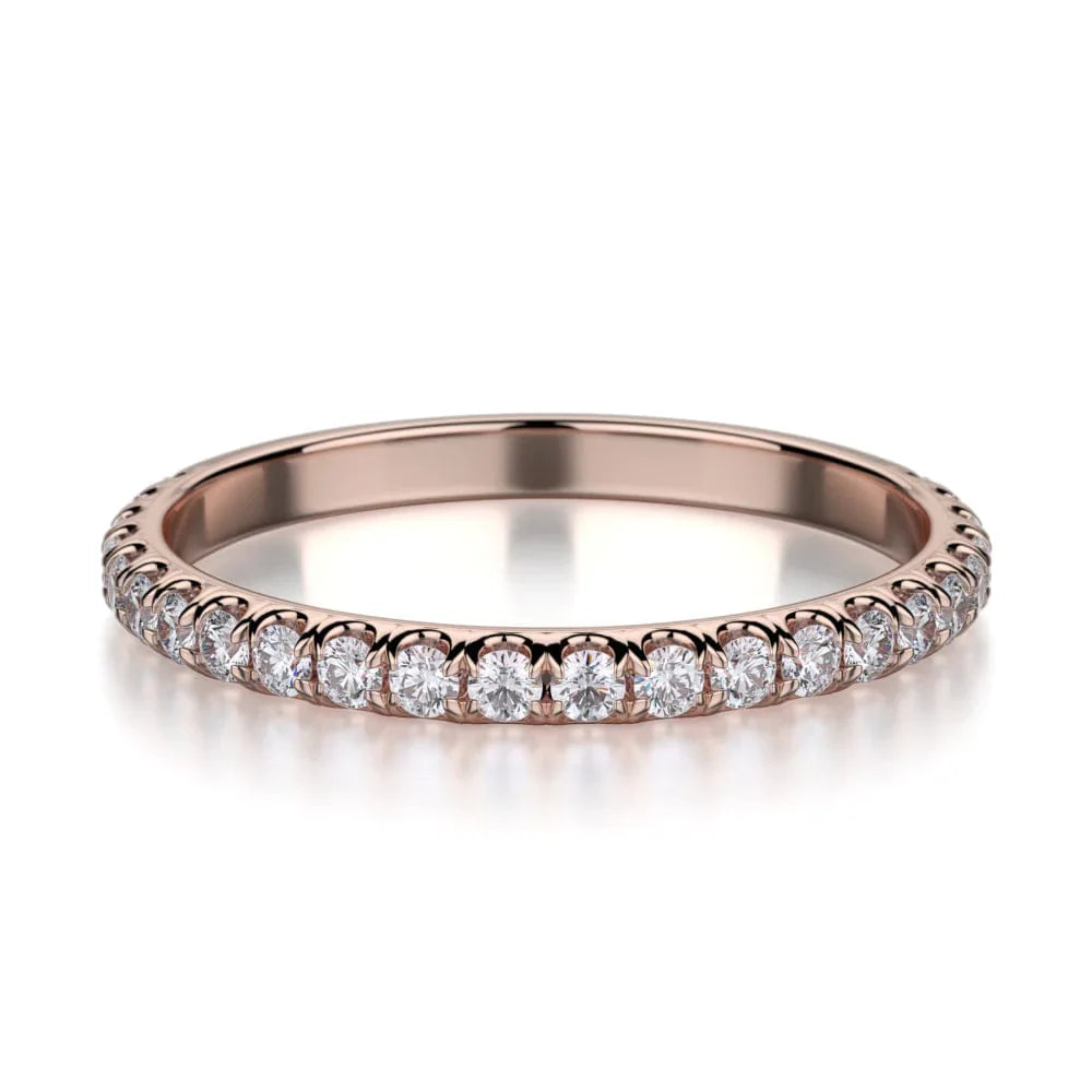 MICHAEL M Wedding Bands Rose Gold Wedding band R371B R371BRG