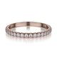 MICHAEL M Wedding Bands Rose Gold Wedding band R371B R371BRG
