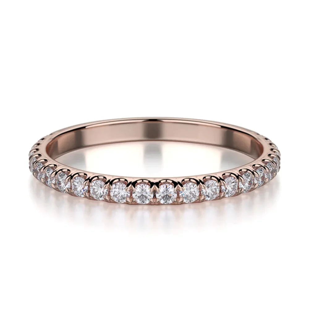 MICHAEL M Wedding Bands Rose Gold Wedding band R371B R371BRG