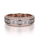 MICHAEL M Wedding Bands Rose Gold Wedding band R401B R401BRG