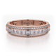 MICHAEL M Wedding Bands Rose Gold Wedding band R401SB R401SBRG