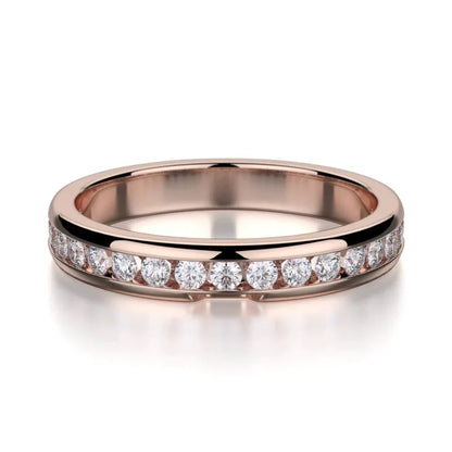 MICHAEL M Wedding Bands Rose Gold Wedding band R461B1 R461-B1RG