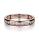 MICHAEL M Wedding Bands Rose Gold Wedding band R461B1 R461-B1RG